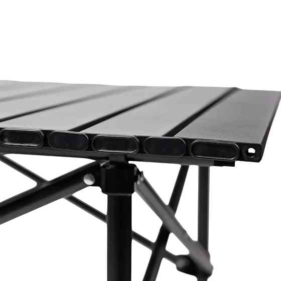 TS Kitchen Стіл для пікніка складаний 95*55*50 см Чорний SJ-0015-2 Коломия