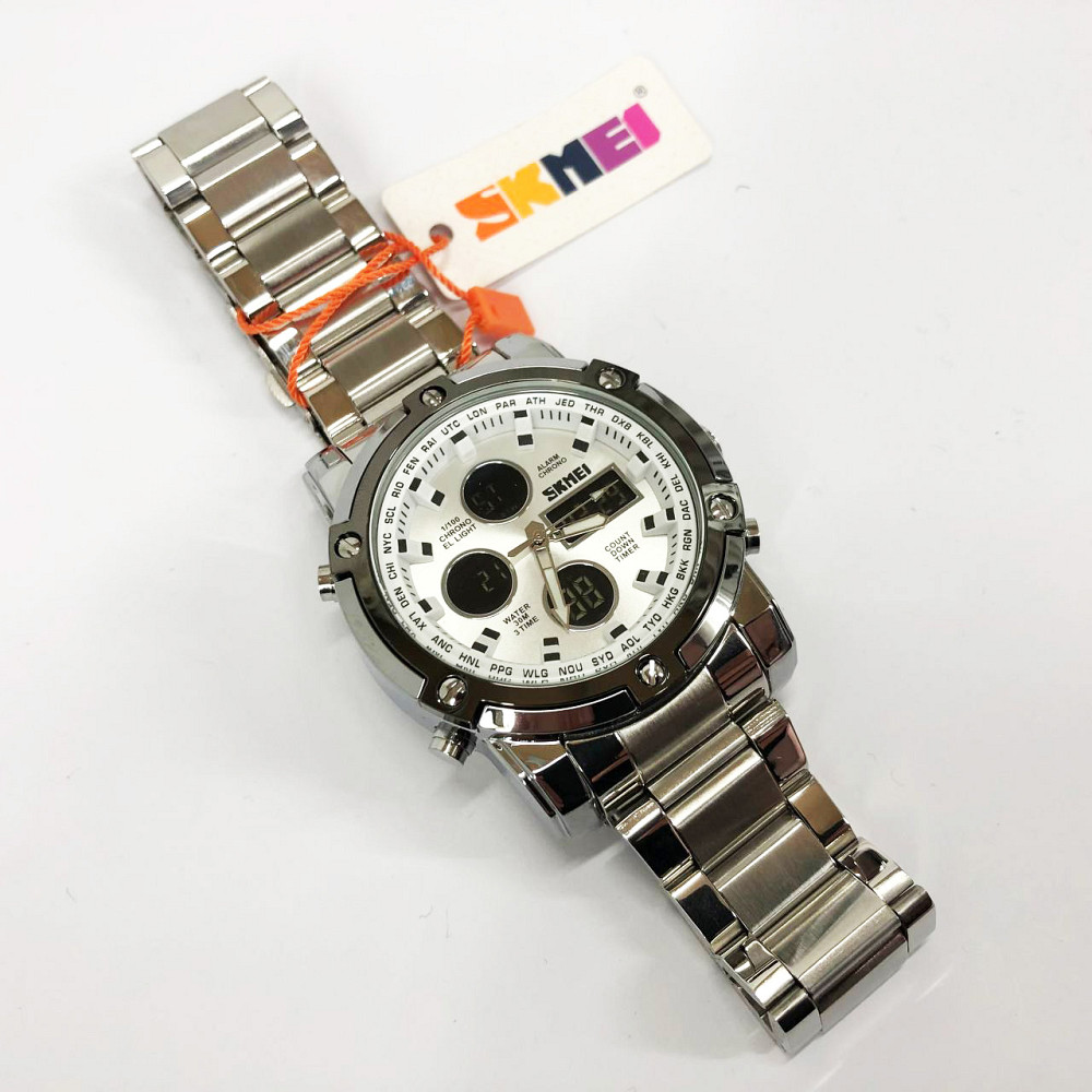 Сталеві чоловічі кварцові годинники, Повсякденні чоловічі годинники Якісні GJ-44 Івано-Франківськ - фото 4