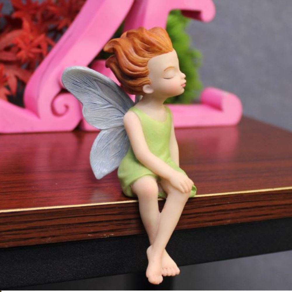 Фігурка Фея для саду таінтер'єру 11 х 6.3 см Полістоун Одеса - фото 9