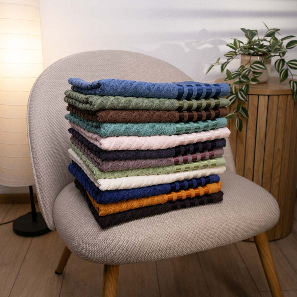 Полотенце банное махровое SOFT GM Textile 70х140см 500г/м2 (Розовый) Сумы - изображение 6