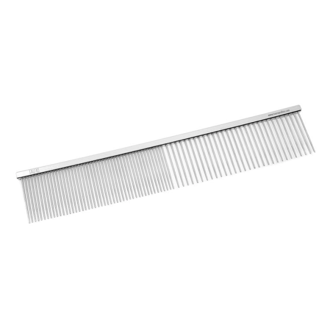 Tauro Pro Line Royal Collection Гребінець металевий рідкі та густі зубці, L, 24,5 см Київ - фото 1