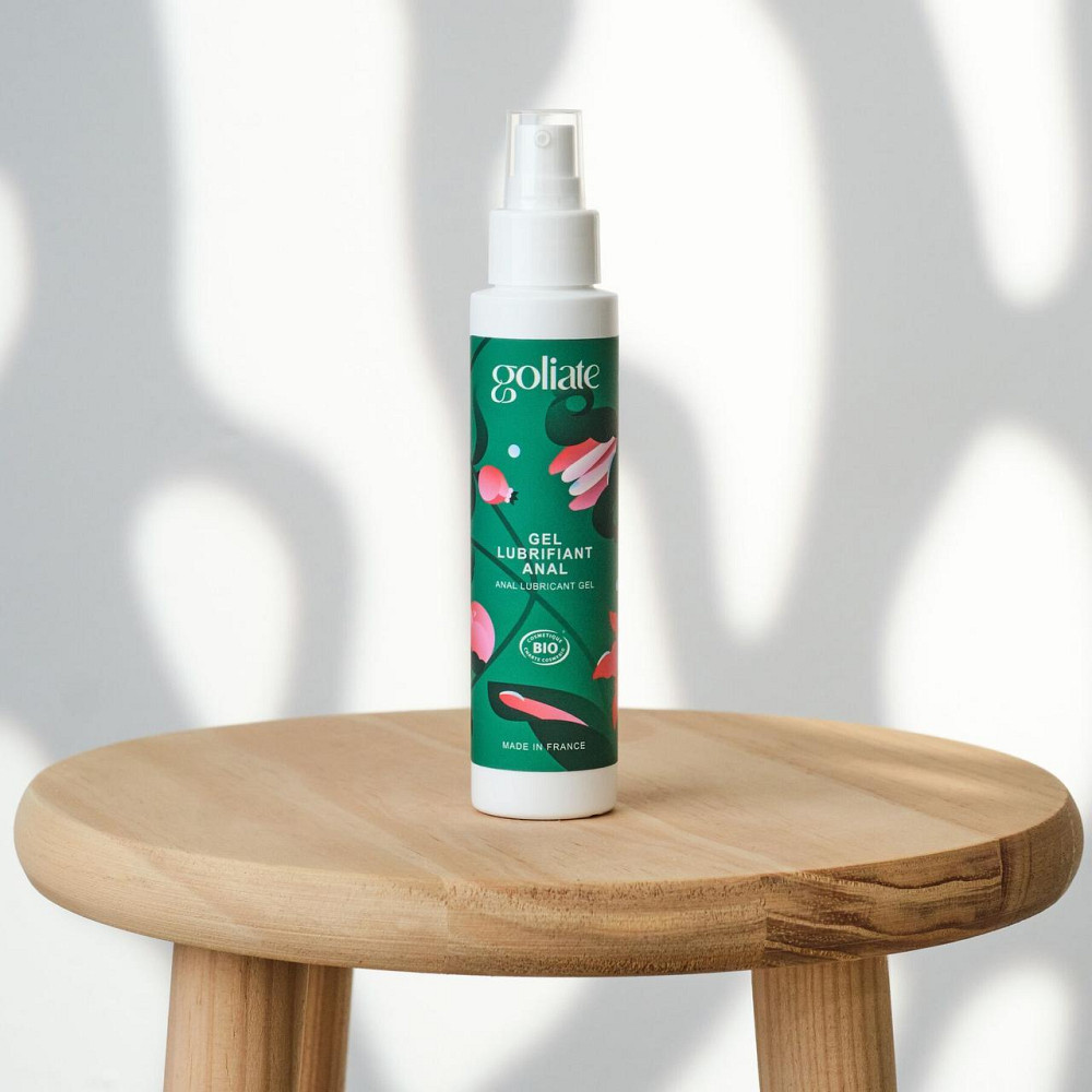 Анальний лубрикант Goliate Gel Lubrifiant Anal 100 мл, розслаблювальний, веган-френдлі Sex Aura Київ - фото 4