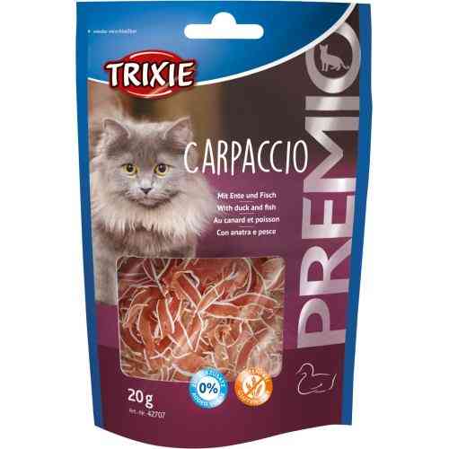Ласощі Trixie Premio Carpaccio для котів з качкою та рибою 20 г Київ