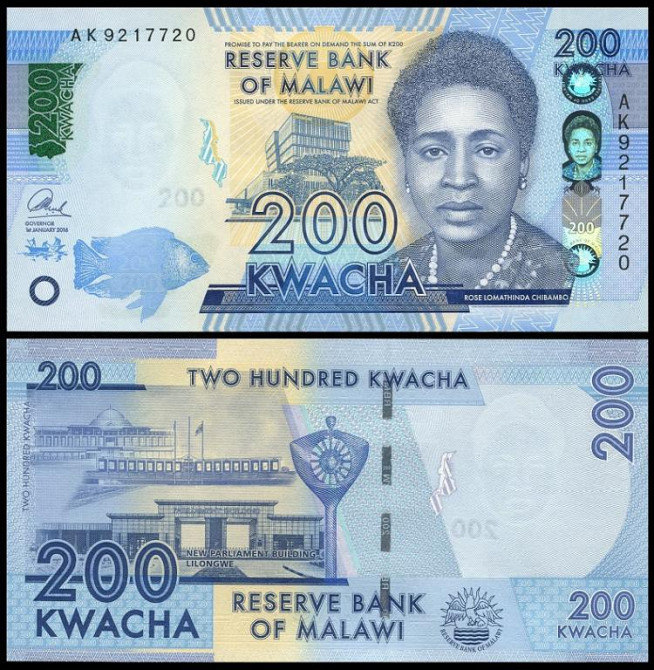 Малави / Malawi 200 kwacha 2016 Pick NEW UNC Полтава - изображение 1