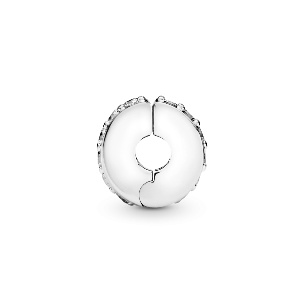 Серебряный шарм-клипса Пандора  