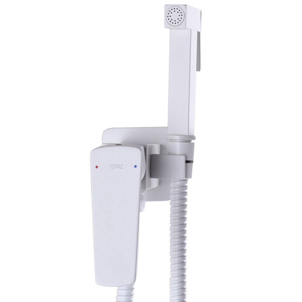 Змішувач гігієнічний TOPAZ LEXI TL 21106-H57-W (000027403) Київ - фото 7