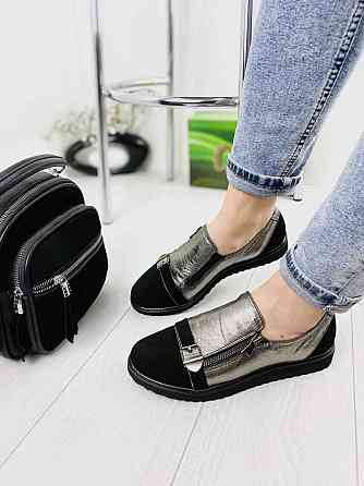 Olli Туфли женские OLLI графит натуральная кожа размер 38 (3277) Коломия