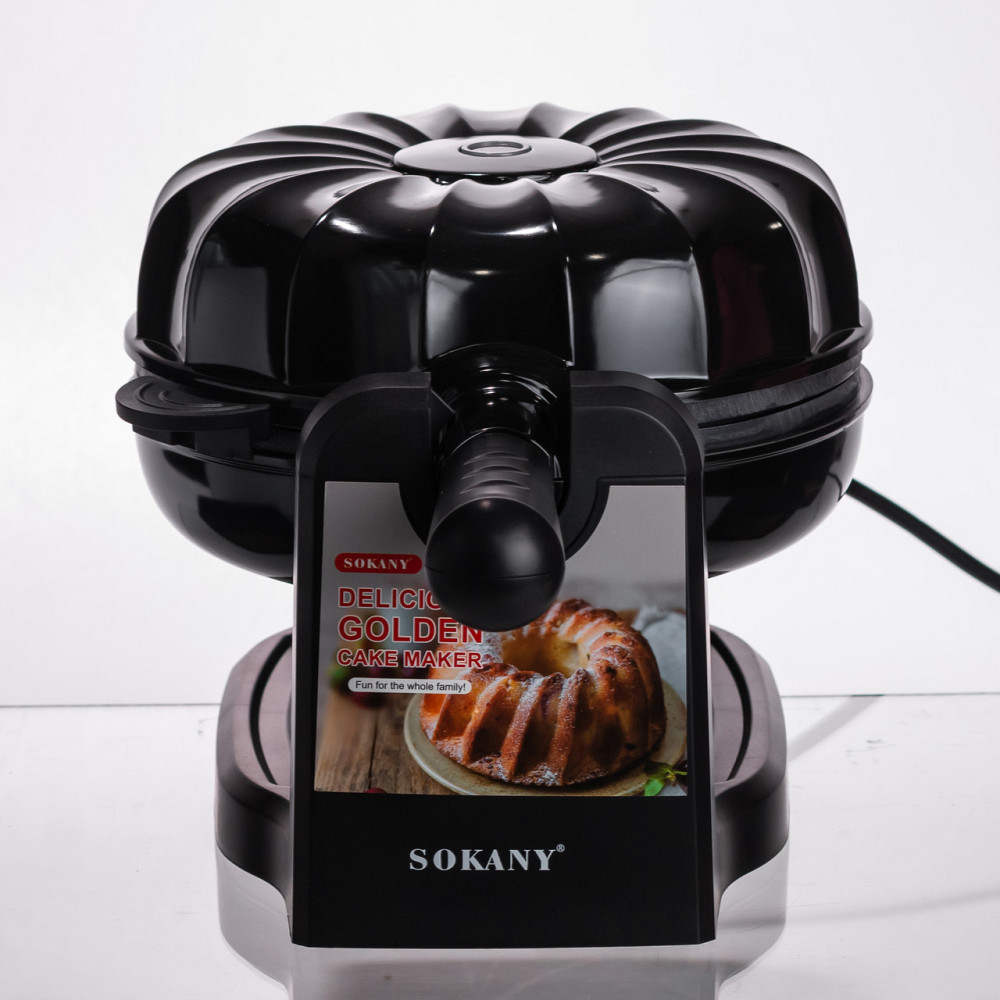 Кексниця електрична 1800 Вт з антипригарним покриттям 37×17×18 (см) Чорна SK-BBQ-837 Коломыя - изображение 5