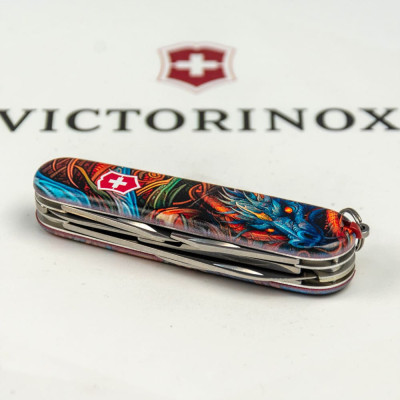 Нож Victorinox Climber Zodiac Сапфіровий дракон (1.3703_Z3260p) Винница - изображение 12