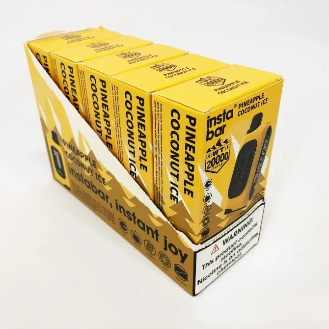• Ананас кокос зі льодом • Сигарета InstaBar WT 20000 тяг Київ - фото 5
