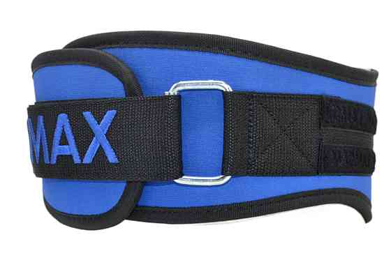 Пояс для важкої атлетики MadMax MFB-421 Simply the Best неопреновий Blue XXL Київ