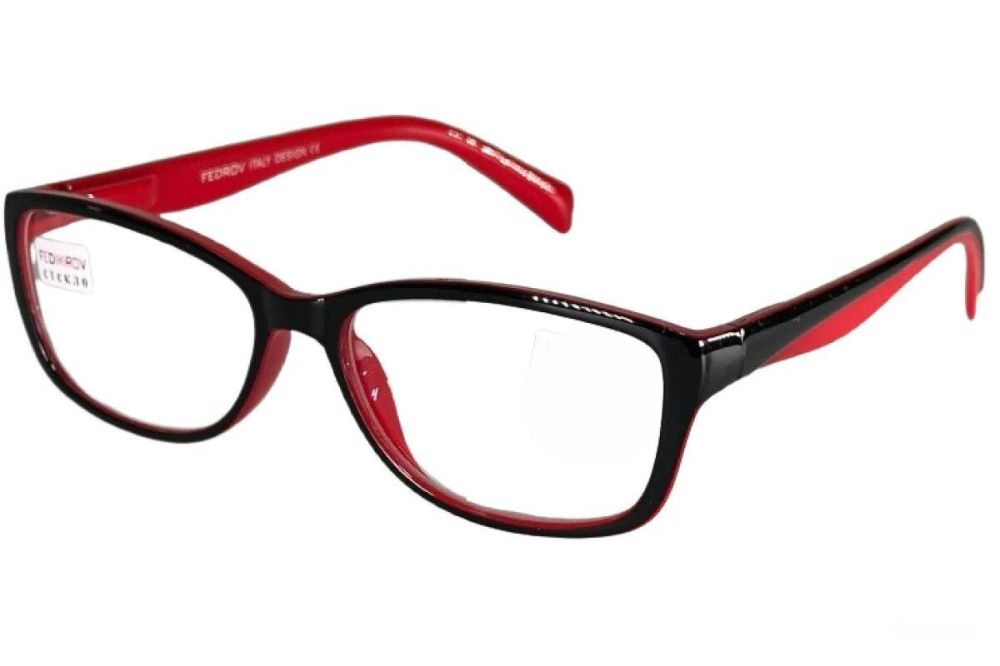 Очки с диоптрией 8860 C1 RED Стекло +1.5 Луцк - изображение 1