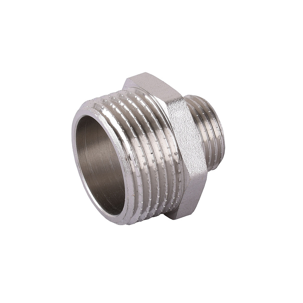 Ніпель SOLOMON 3/4″х1/2″ ЗЗ нікель 8208 N Луцк - изображение 2