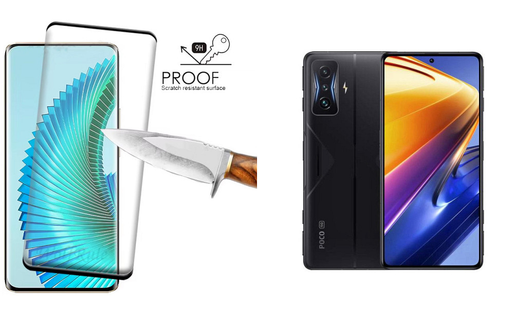 Захисне скло HyperGlass Pro для Poco F4, Poco F4 GT – максимальна чутливість та захист Київ - фото 1