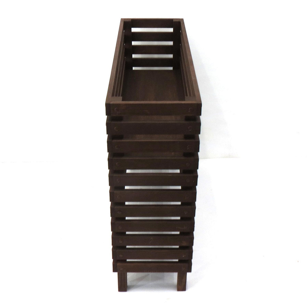 Кашпо на стійці "Лахольм 120х30х100" капучино Миколаїв - фото 4