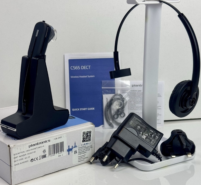 Новая гарнитура для телефона Plantronics C565 DECT Gap. Харьков - изображение 2