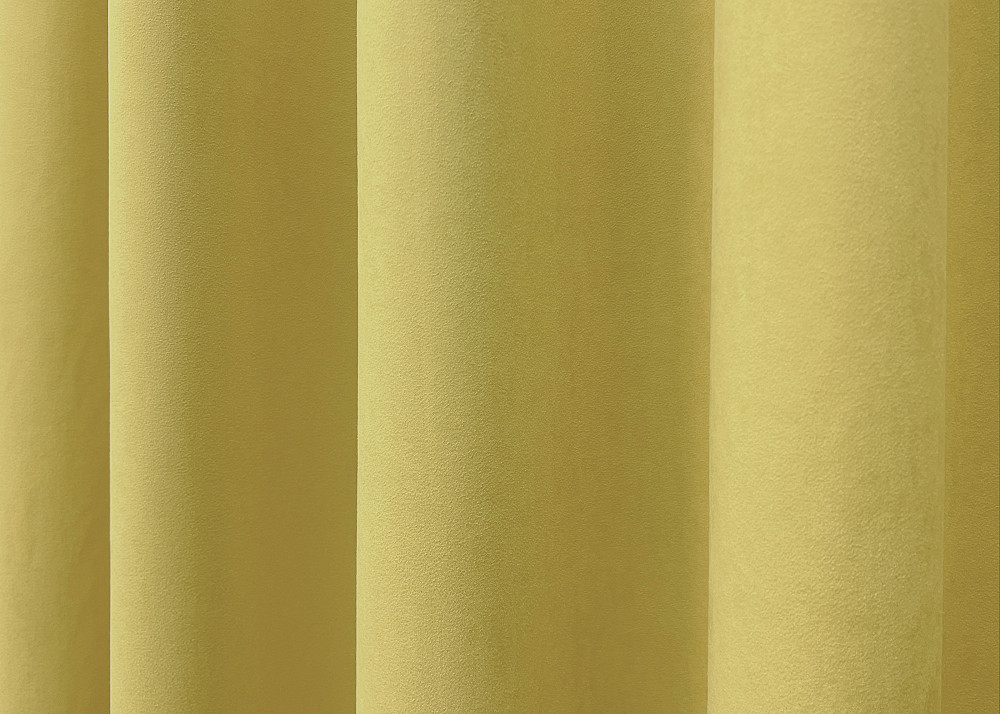 Комплект готовых штор VR-Textil Нубук однотонный № 1520ш Светло-золотистый 150х290 см 2 шт (33-0401) Киев - изображение 15