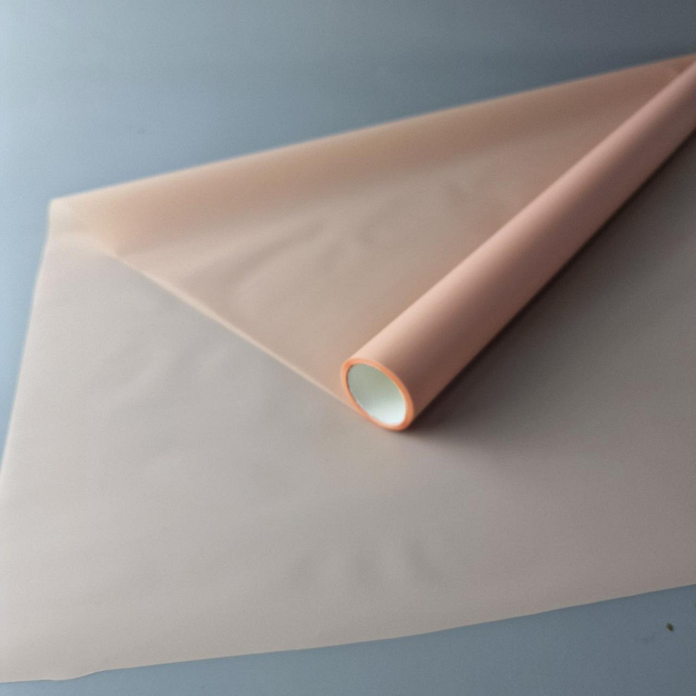 Калька для цветов рулон 8м тонированный матовый (77) (h660) №841 Персиковый (1 шт) Харьков - изображение 3