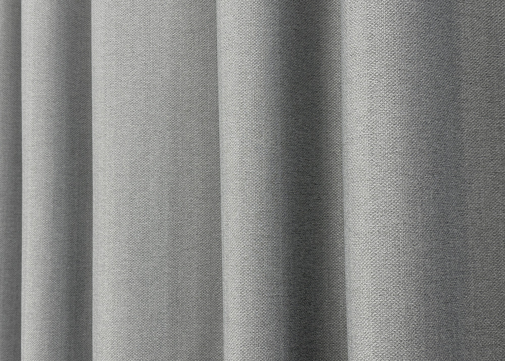 Комплект готових штор VR-Textil Шеніл однотонний № 1689ш Світло-сірий 100х270 см 2 шт (31-845) Київ - фото 7