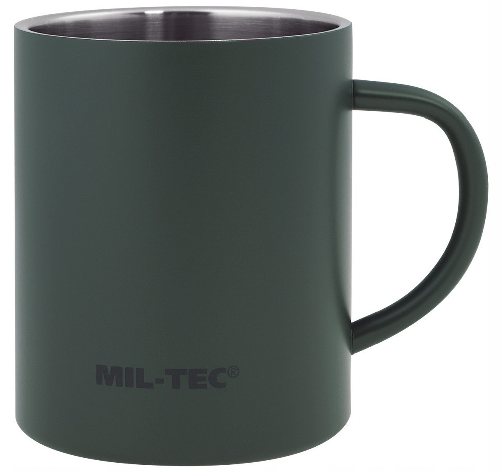 Туристичний термокухоль 450 мл Mil-Tec (14603500) Нержавіюча сталь Нововолинськ - фото 2