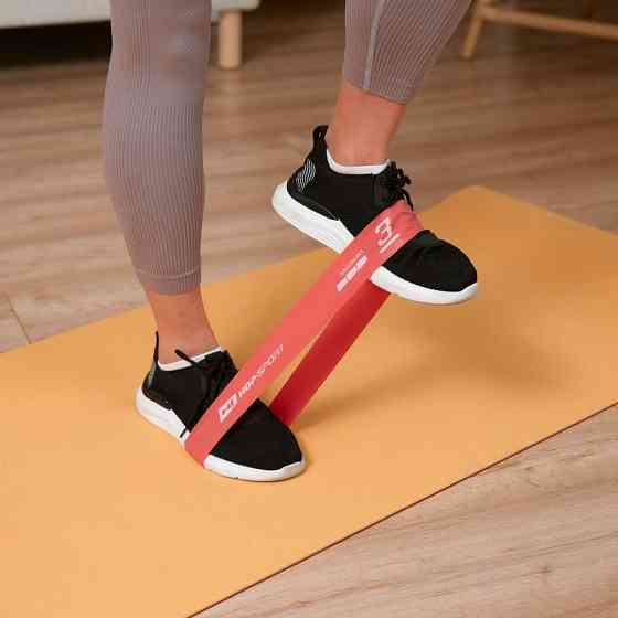 Набір резинок для фітнесу Hop-Sport 600x50мм HS-L650RLR Червоний Київ