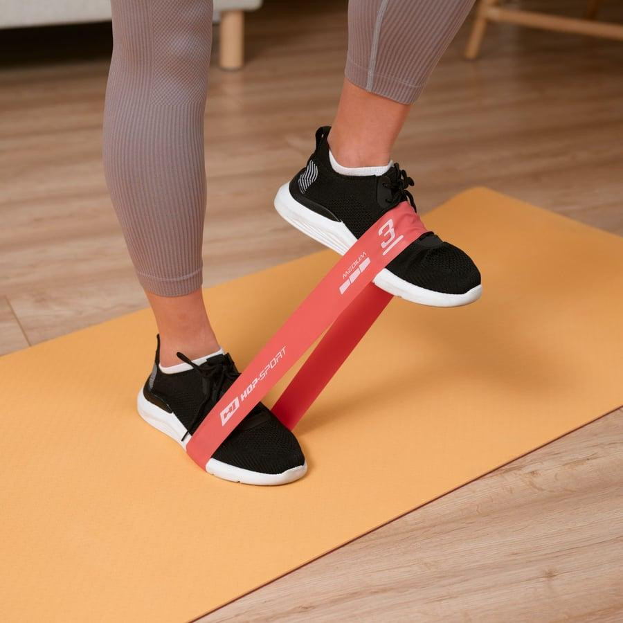 Набір резинок для фітнесу Hop-Sport 600x50мм HS-L650RLR Червоний Київ - фото 6