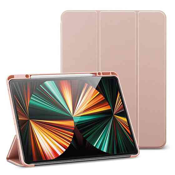 Чохол ESR для iPad Pro 11” 3rd Gen, 2021, M1 з тримачем для стилуса Pencil, ударопоглинаючий, з функцією сну пробудження рожевий Київ