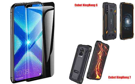 Захисне скло NeoGlass для Cubot KingKong 6, KingKong 7 – надпрозоре та стійке Київ