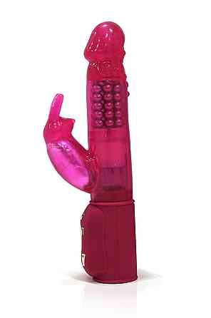 Вибратор-кролик Dorcel Orgasmic Rabbit Pink с жемчужным массажем Sex Aura Киев
