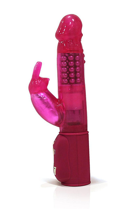 Вибратор-кролик Dorcel Orgasmic Rabbit Pink с жемчужным массажем Sex Aura Киев - изображение 1