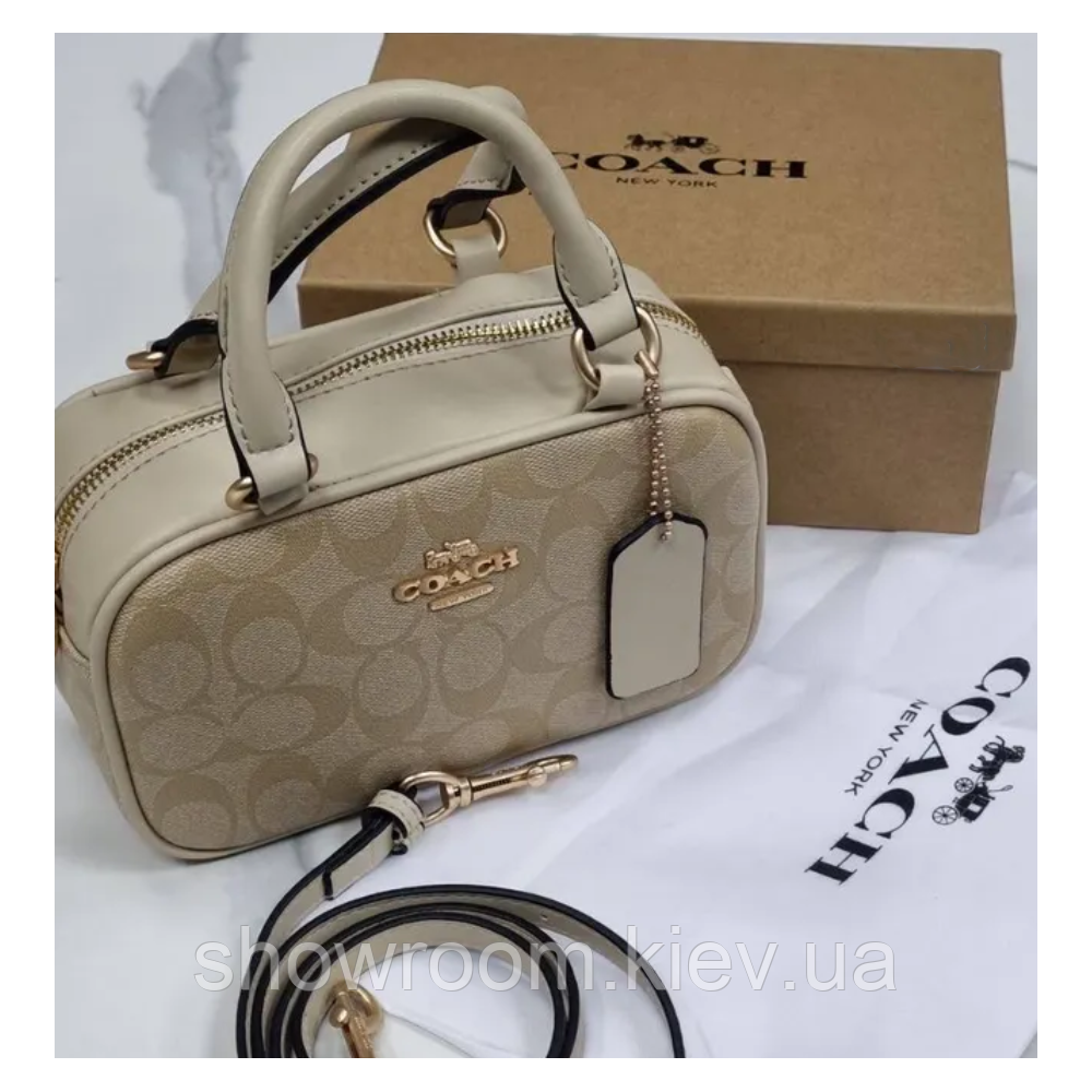 Женская брендовая сумочка Coach (3537-4) Киев - изображение 9