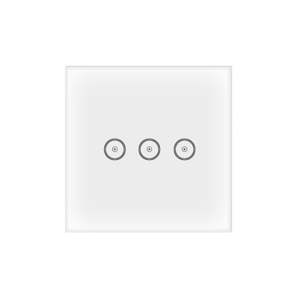 Розумний сенсорний вимикач SM-SW101-3 Луцк - изображение 1