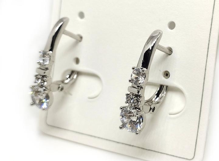 Серьги женские классика Киев - изображение 1