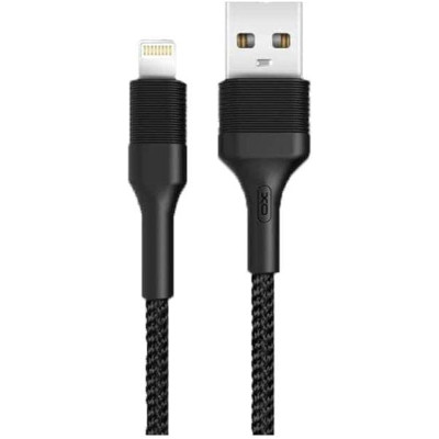 Дата кабель USB 2.0 AM to Micro 5P 1.0m 2.1A black XO (NB51-M-1-BK) Винница - изображение 1