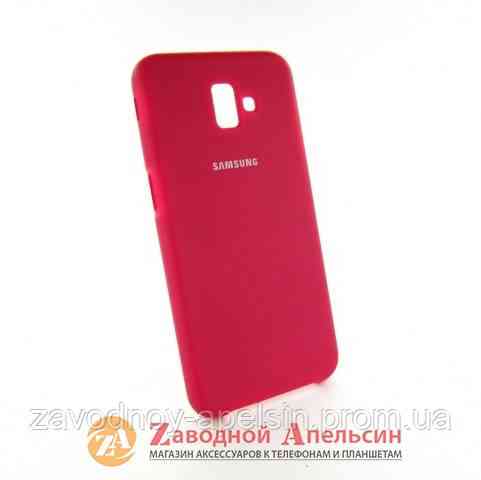 Samsung J6 Plus J610 J415 чехол микрофибра Silicone Cover Одесса