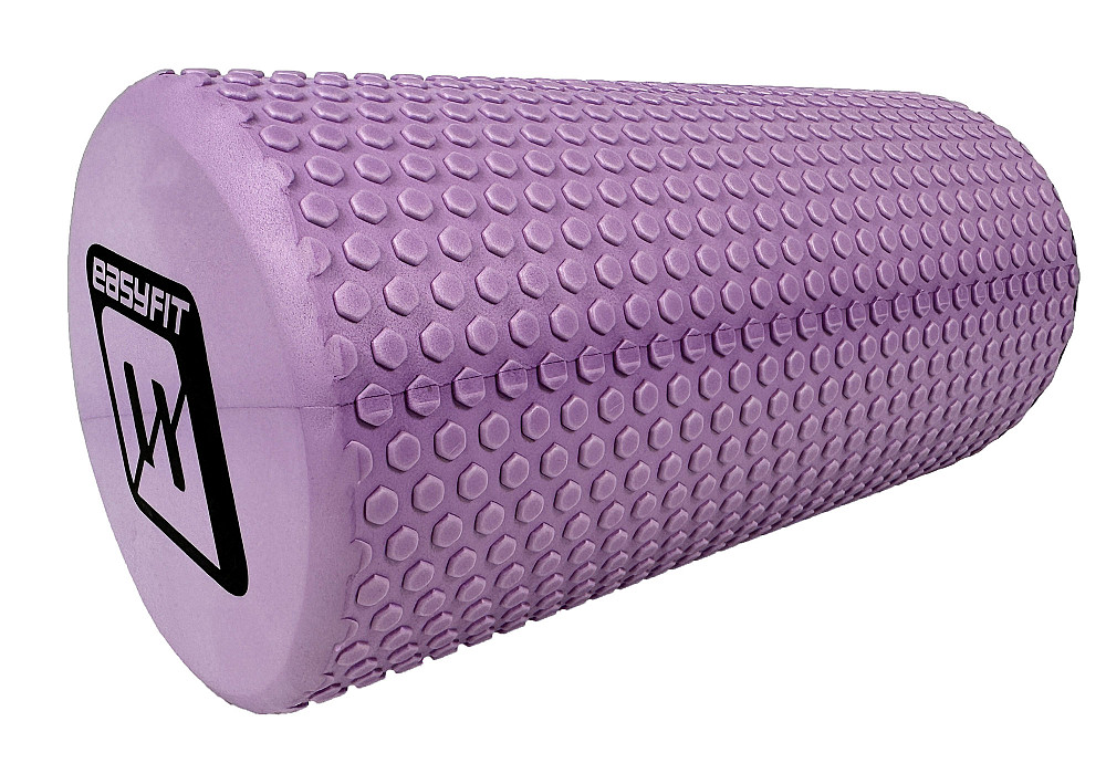 EasyFit Масажний ролик EasyFit Foam Roller 30 см Бузковий Київ - фото 2