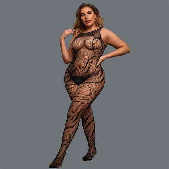 Соблазнительный бодистокинг с открытым доступом L-XXL – Эротическое бельё Винница