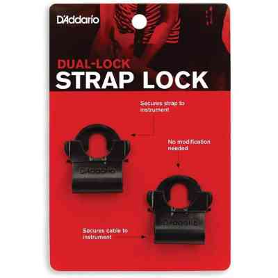 Стреплок для ремня D'Addario Dual-Lock Strap Lock (PW-DLC-01) Винница
