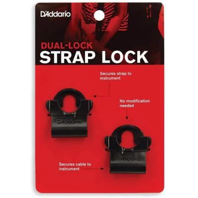 Стреплок для ремня D'Addario Dual-Lock Strap Lock (PW-DLC-01) Винница - изображение 1