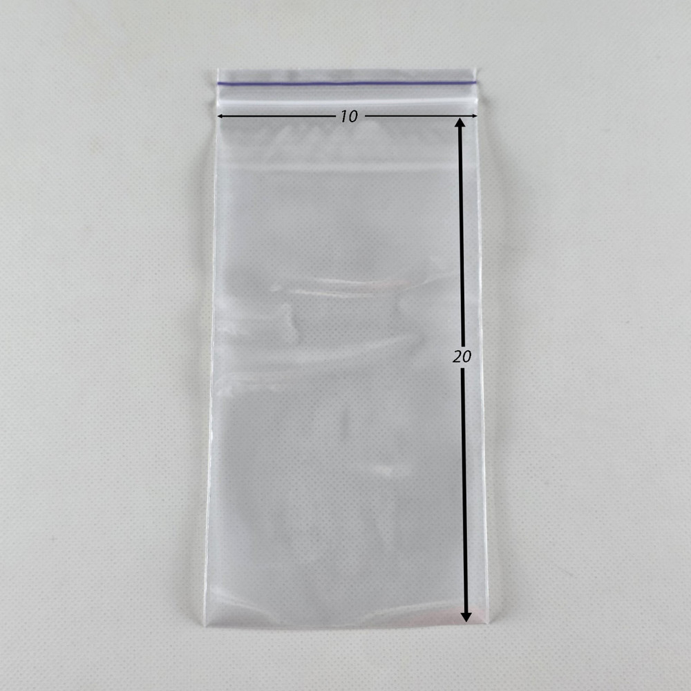 Пакет з замком Zip-lock 10х20(100шт) (1 пач.) Харків - фото 3
