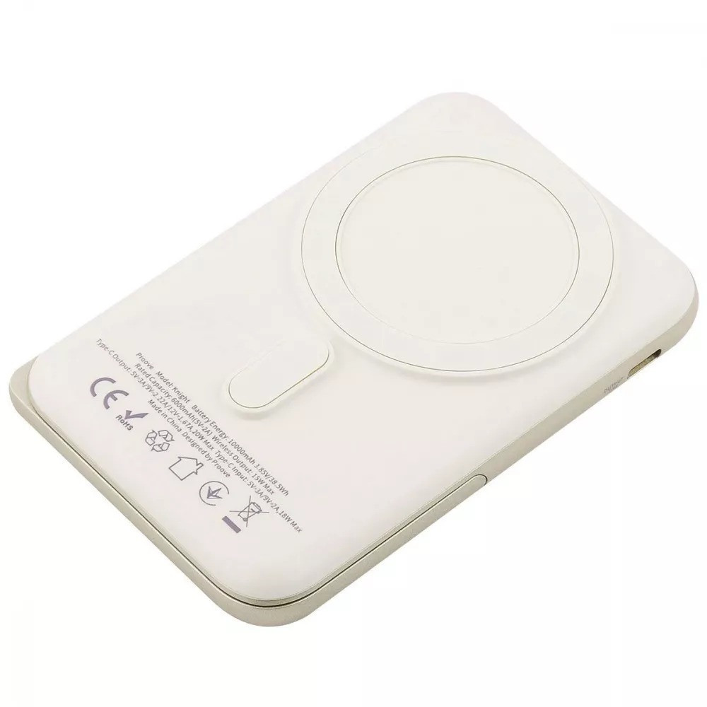 Універсальна мобільна батарея Proove Knight 20 W 10000 mAh Beige (PBGI20012214) ( Бежевий ) Харьков - изображение 2