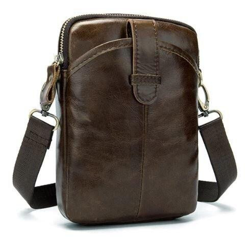 Сумка мужская Vintage 14728 Коричневый Киев - изображение 4