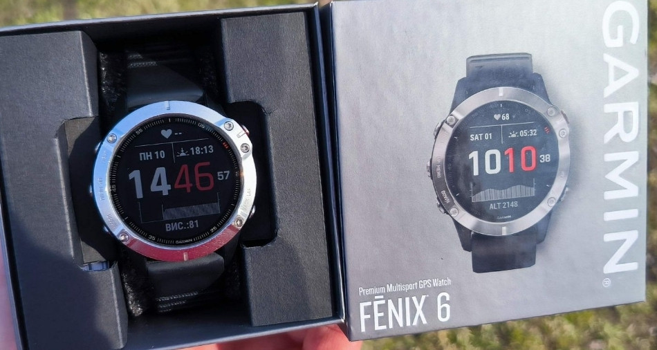Топовий Смарт -Часы Garmin Fenix 6 Silver. Киев - изображение 5