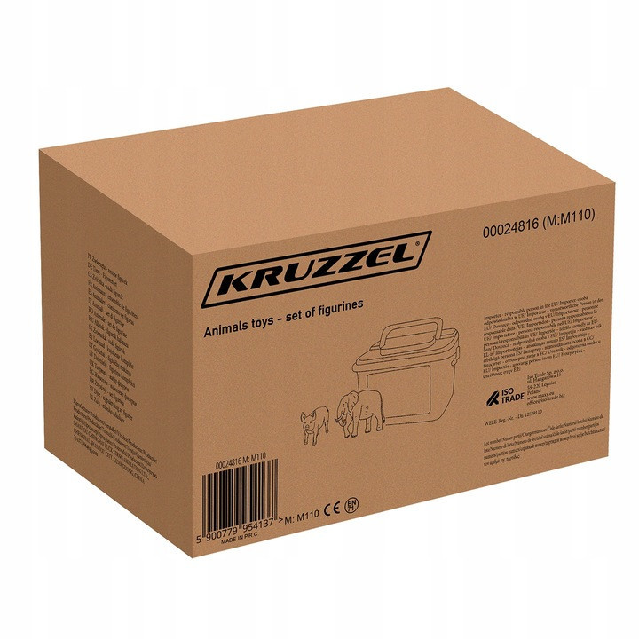 Великий ігровий набір фігурок тварин 48 шт в ящику Kruzzel (24816) Нововолинськ - фото 6