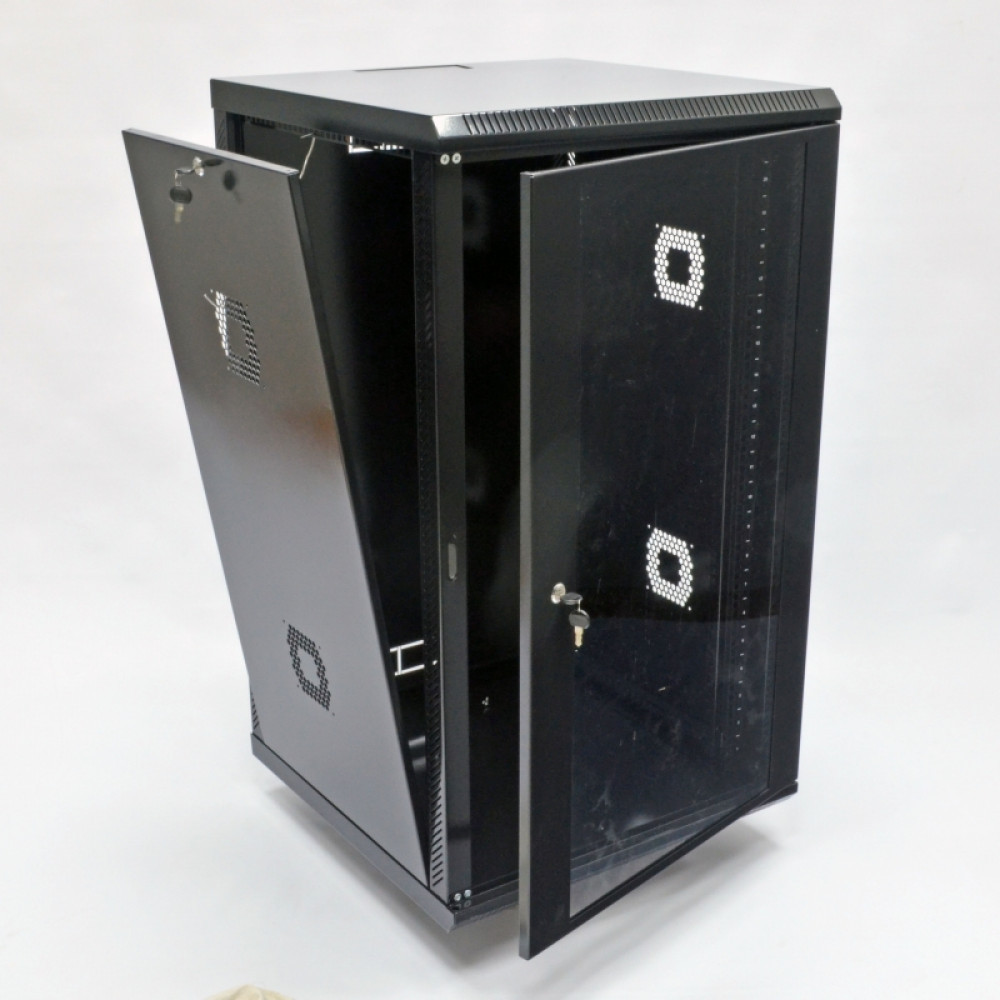 Шафа серверна CMS 21U 600 х 800 х 1040 UA-MGSWA218B для мережевого обладнання Киев - изображение 2