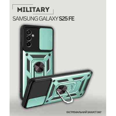 Чохол до мобільного телефона BeCover Military Samsung Galaxy S25 FE SM-S731 Dark Green (714387) Вінниця