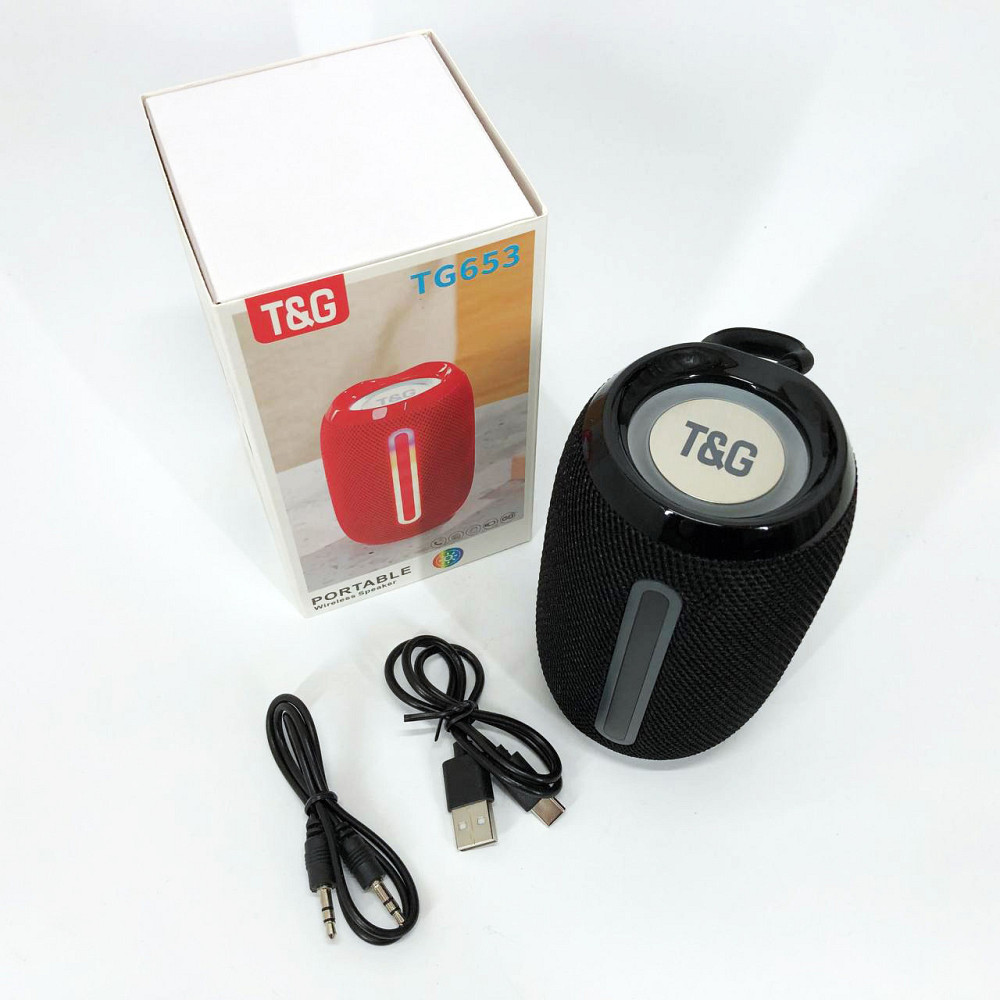 Акустичні колонки з блютузом TG653, Якісна Bluetooth колонка, Бездротова колонка Bluetooth з радіо XI-38 Львів - фото 13