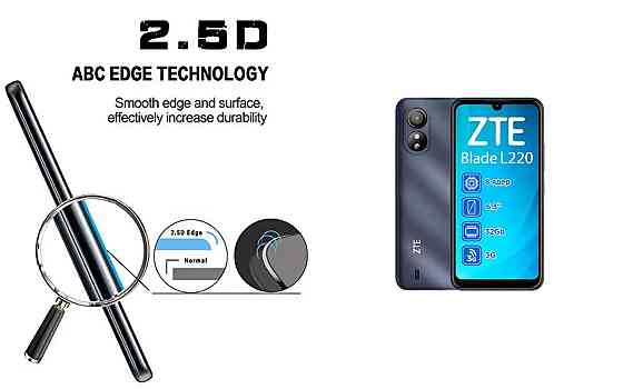 Защитное стекло ArmorGlass для ZTE Blade L220 – устойчивое к царапинам и ударам Киев
