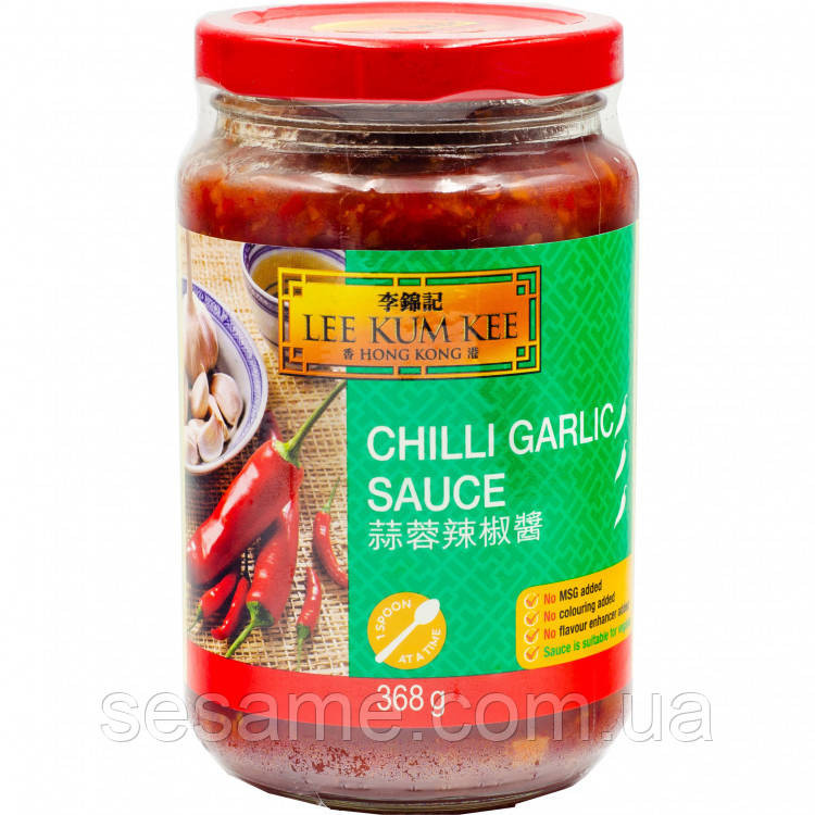 Соус із червоного Чилі з часником LKK 368г Харків - фото 1