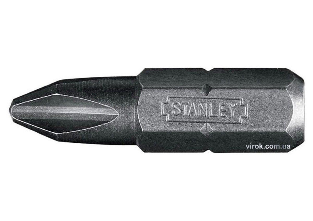 Насадка викруткова STANLEY : "Philips" PH2 х 25 мм. 25 (Шт/Уп.) Одеса - фото 1